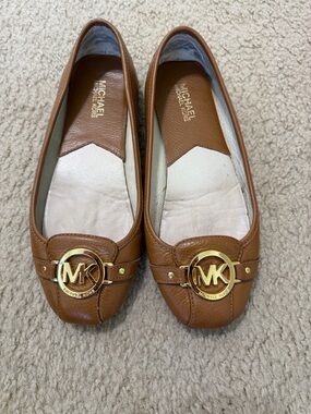 Michael Kors Fulton Luggage Moccasin Flats